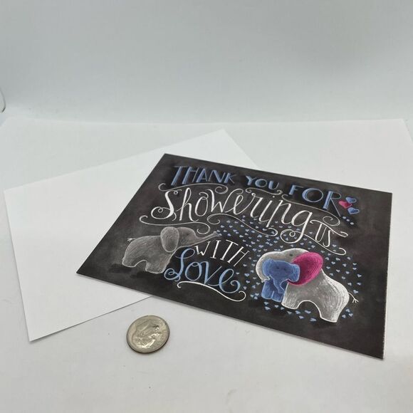 Baby Shower Thank You Note Card Set NWT Primitives by Kathy - Picture 7 of 11